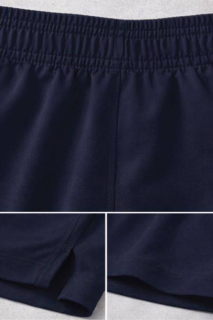 XAPE Original Logo Performance Shorts - Navy