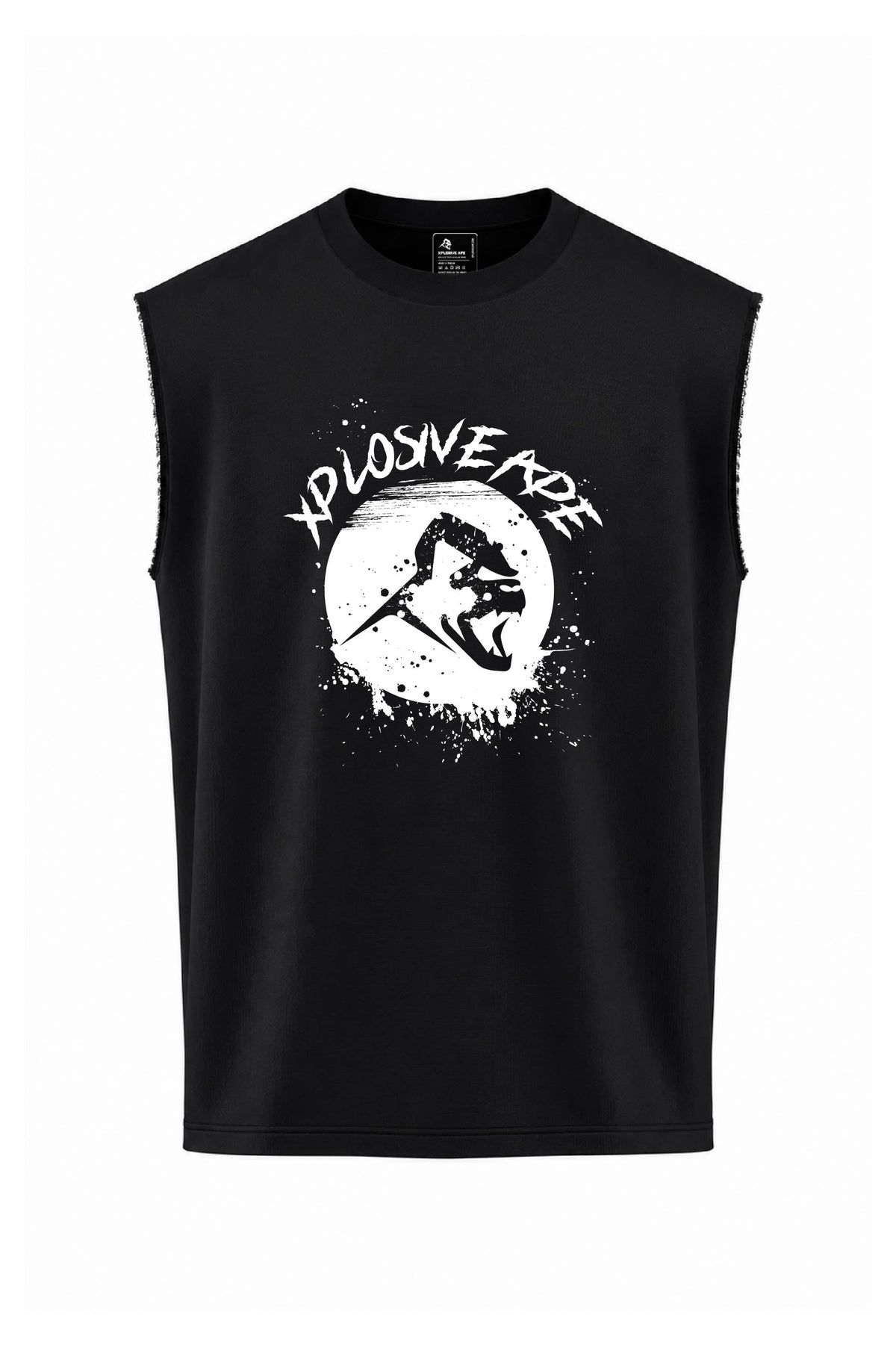 XAPE Sunset Oversized Vest - Black