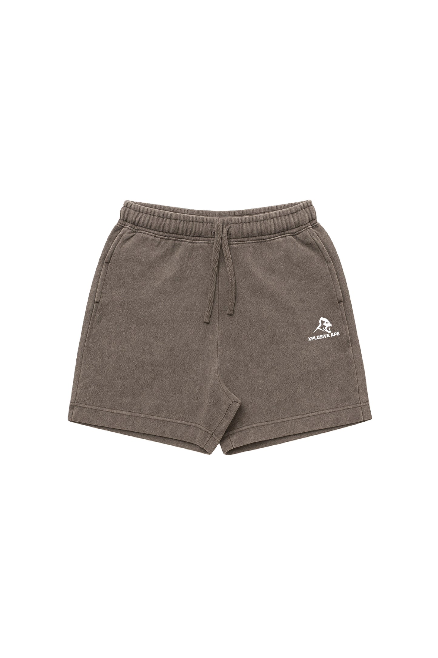 XAPE Vintage Wash Shorts - Brown