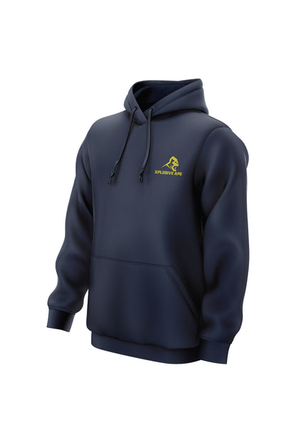 XAPE Sickness String Hoodie - Navy