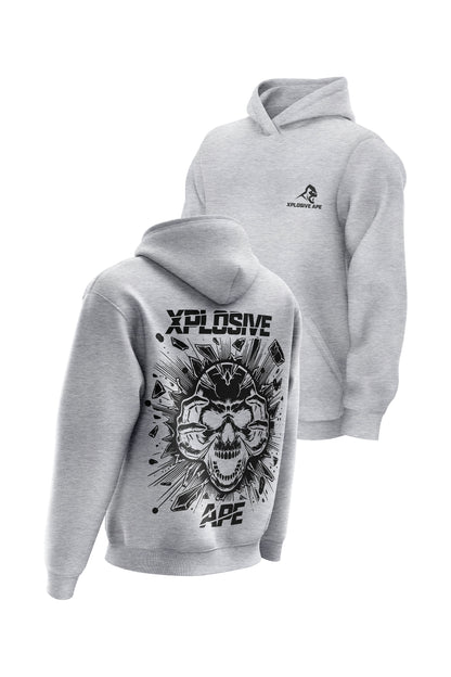 XAPE Shatter Hoodie - Heather Grey