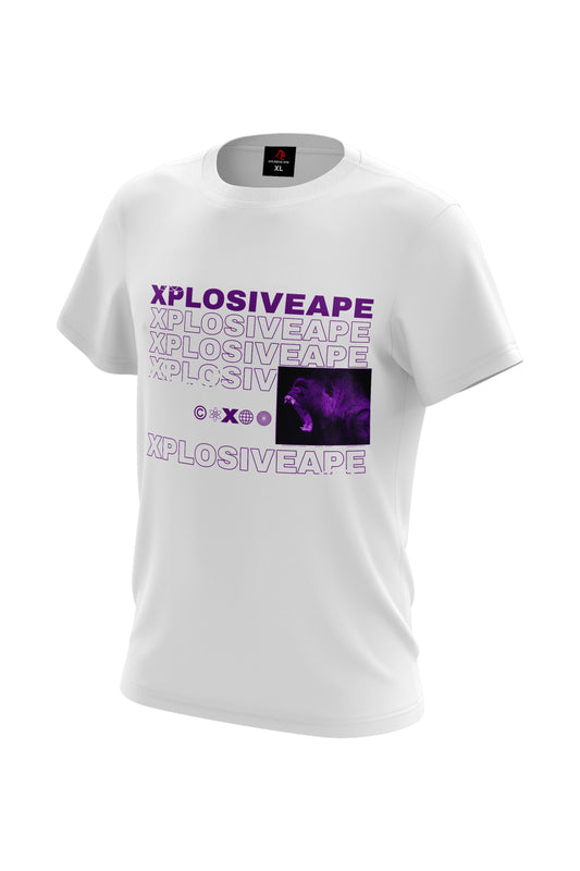 XAPE Strength Tee - White