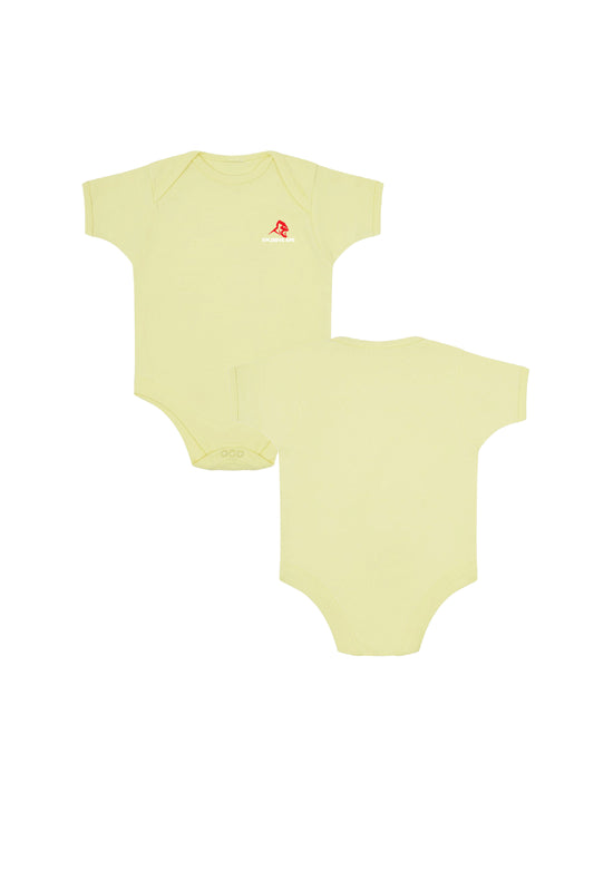 Little Apes Classic Baby Body Suit - Yellow
