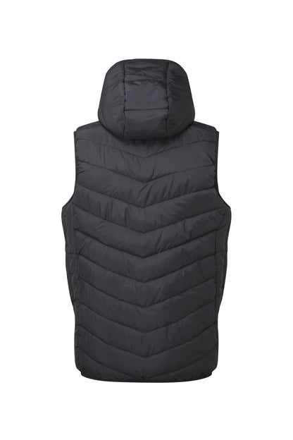 XAPE Core Issue Padded Bodywarmer Jacket - Black