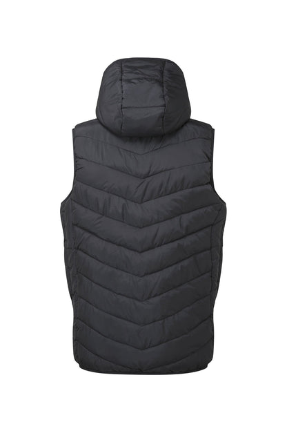XAPE Core Issue Padded Bodywarmer Jacket - Black