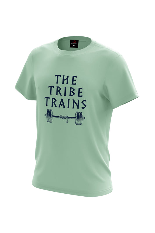 XAPE The Tribe Trains Tee - Mint Green