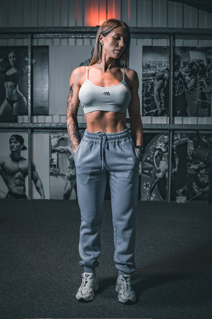 XA Women's Core Logo Seamless Sports Bra - Sports Grey