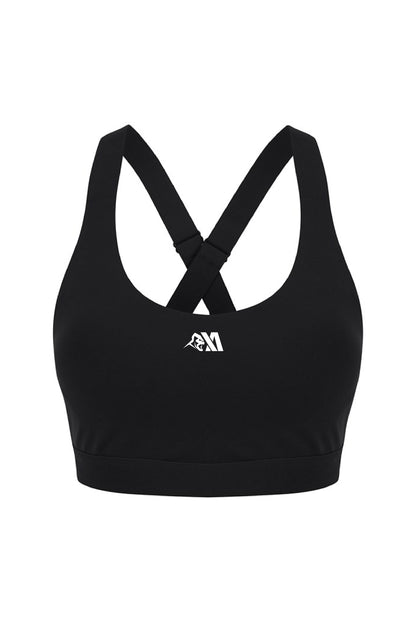 XA Women's Core Logo Impact Sports Bra - Black