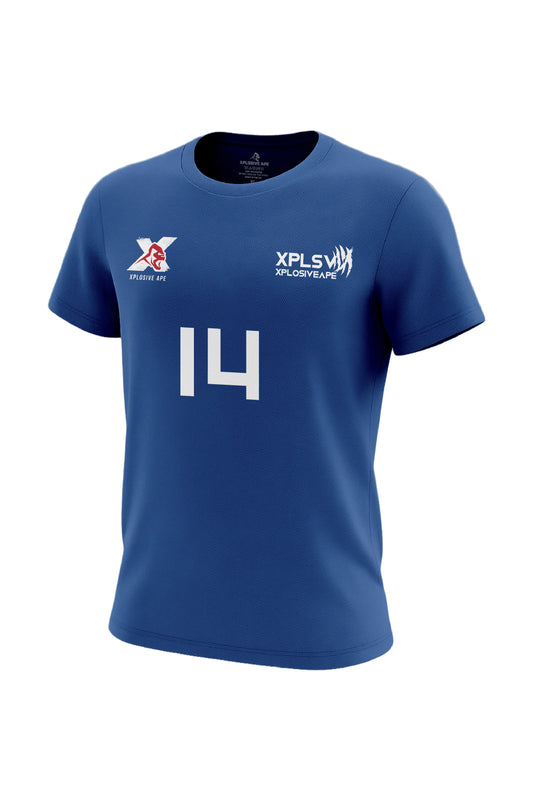 XAPE Classic Proline Tech Tee - Royal Blue