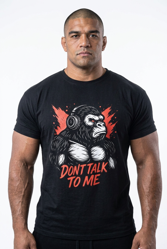 XAPE Don't Talk To Me V2 Tee - Black - image 3