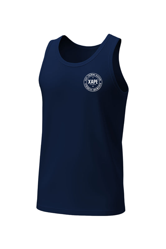 XAPE Badge Logo Vest - Navy