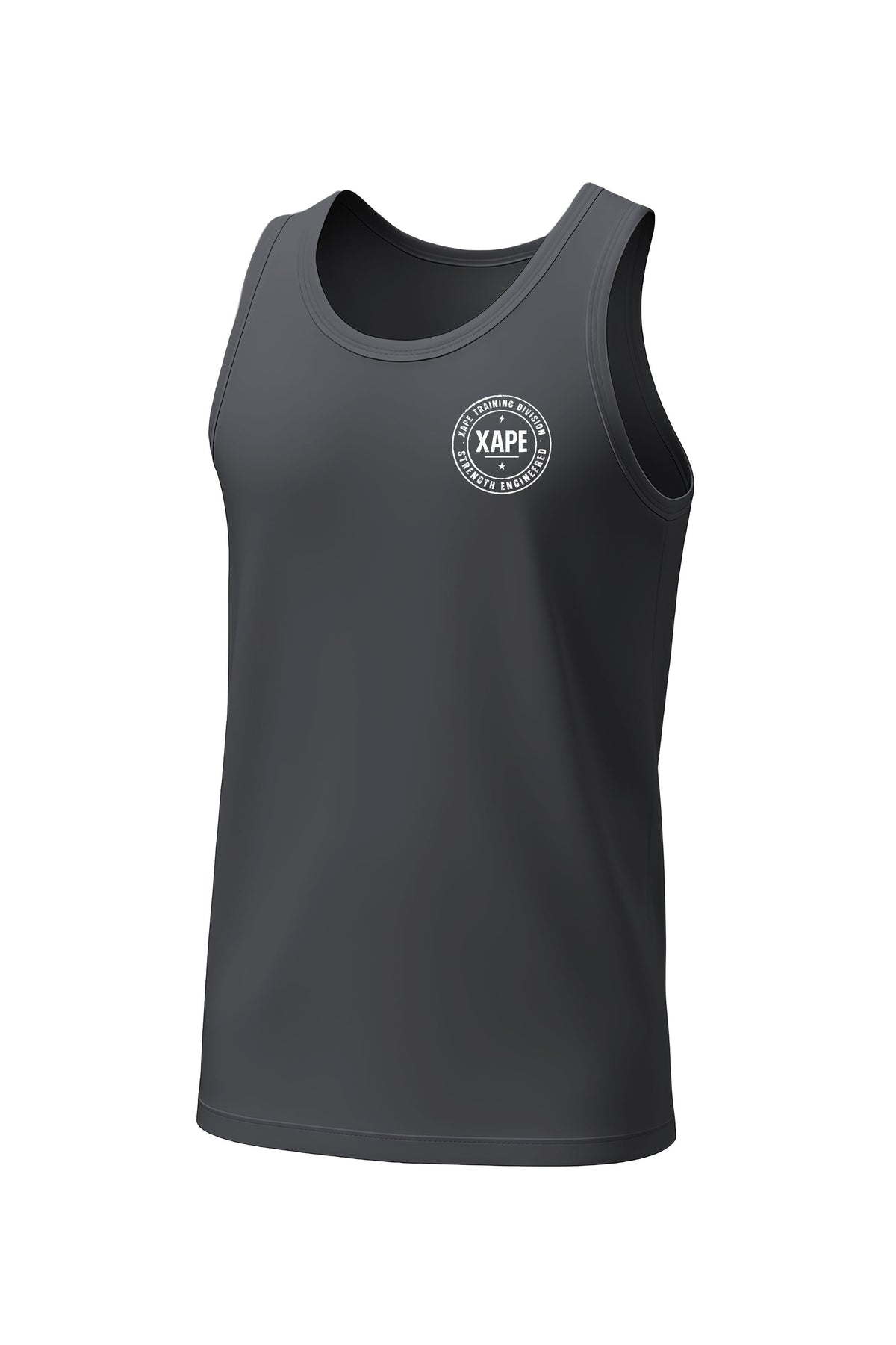 XAPE Badge Logo Vest - Charcoal