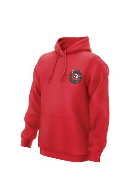 XAPE Xmas Barbell String Hoodie - Red