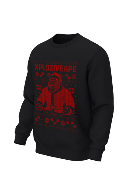 XAPE Xmas Ape Sweatshirt - Black